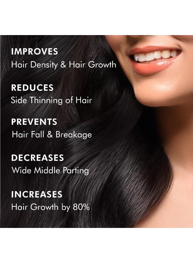 إم كافيين سيروم مكافيين للشعر بتركيبة متطورة تحتوي على 20% كافيكسيل، بيوتين، كيراتين وإكليل الجبل | يعزز نمو الشعر بنسبة 80%، يزيد من كثافته ويتحكم في تساقطه | يغذي الجذور | مناسب للنساء والرجال - 30 مل - Image 4